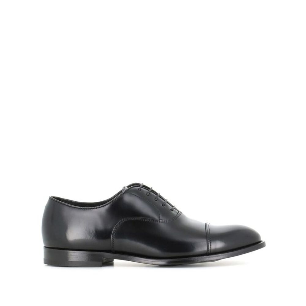 Doucal's Black Oxford Shoes Men